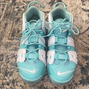 Nike Kids' Aqua and White Sneakers